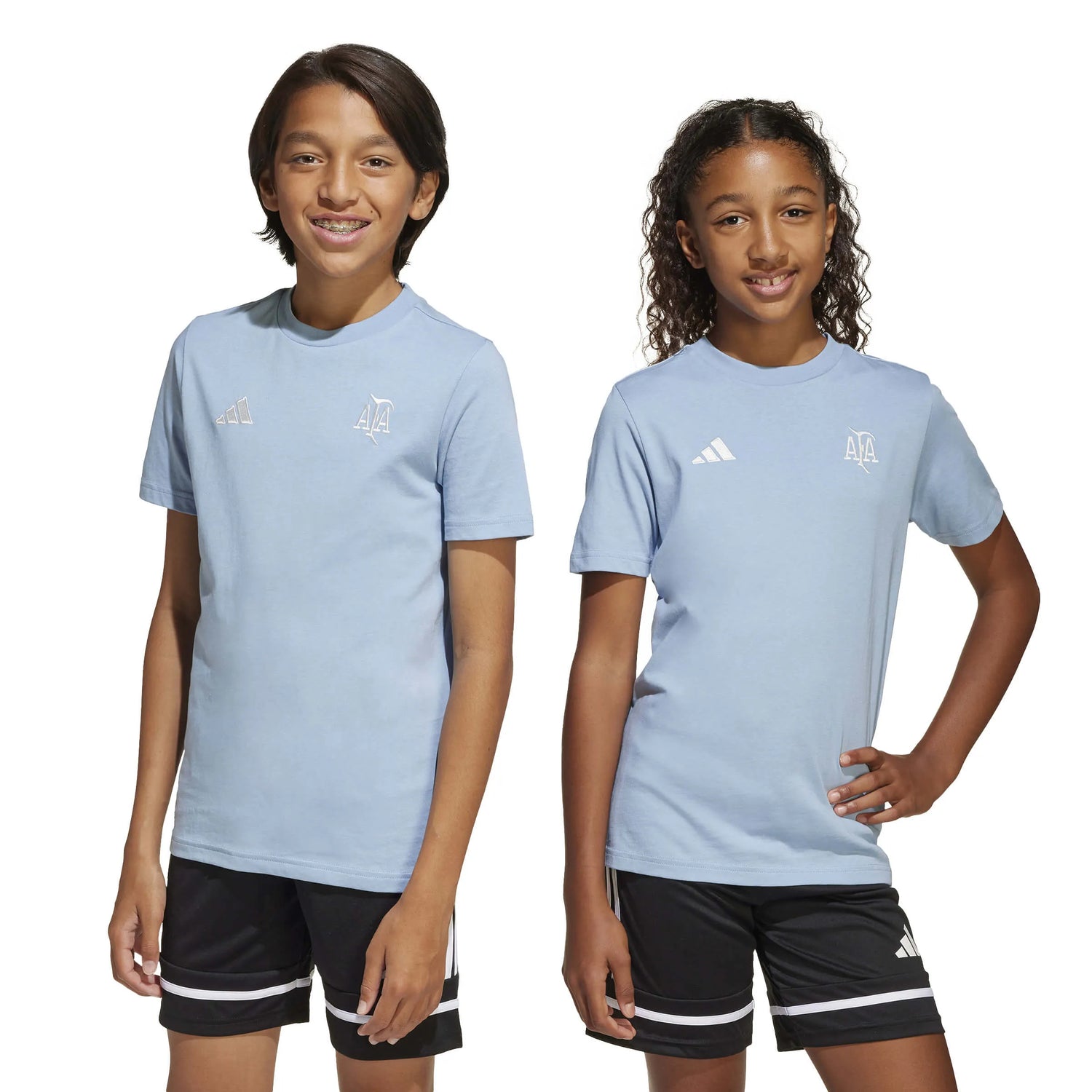 adidas 2025-26 Argentina Youth Anniversary Tee (Models - Front)