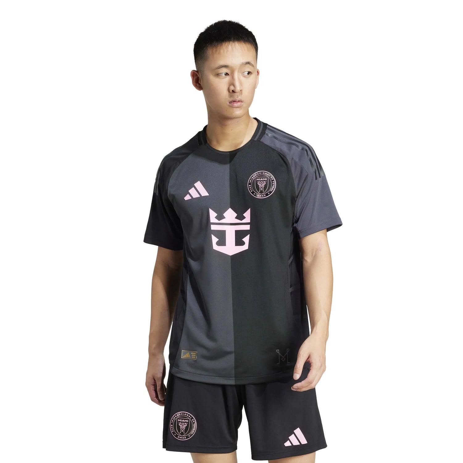 adidas 2025-26 Inter Miami Men's Authentic Away Jersey (Model - Front)