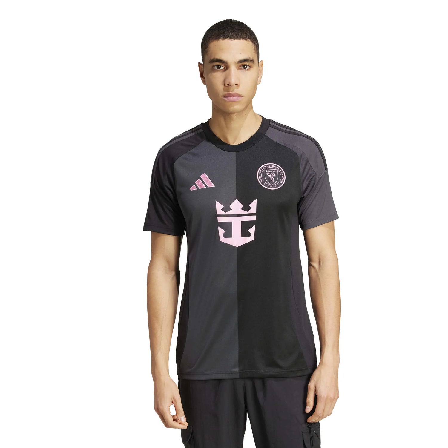 adidas 2025-26 Inter Miami Men's Stadium Away Jersey (Model - Front)