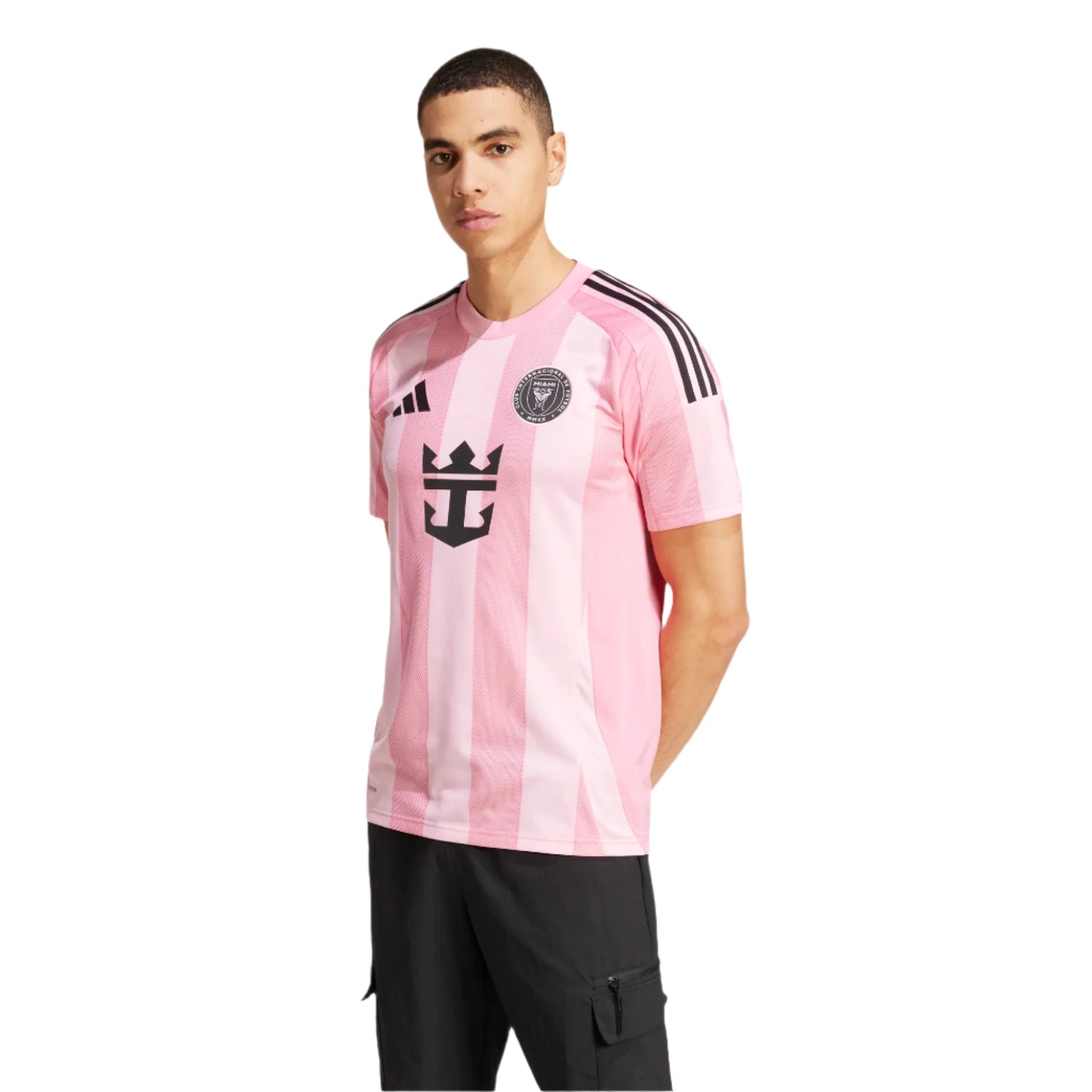 adidas 2025-26 Inter Miami Men's Stadium Home Jersey (Model - Front)