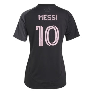 adidas 2025-26 Inter Miami Women's Messi #10 Stadium Away Jersey (Back)