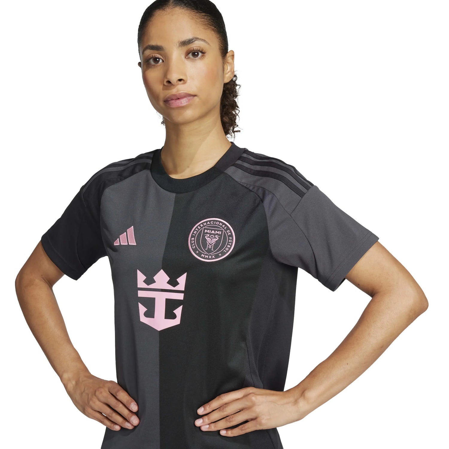 adidas 2025-26 Inter Miami Women's Stadium Away Jersey (Detail 1)