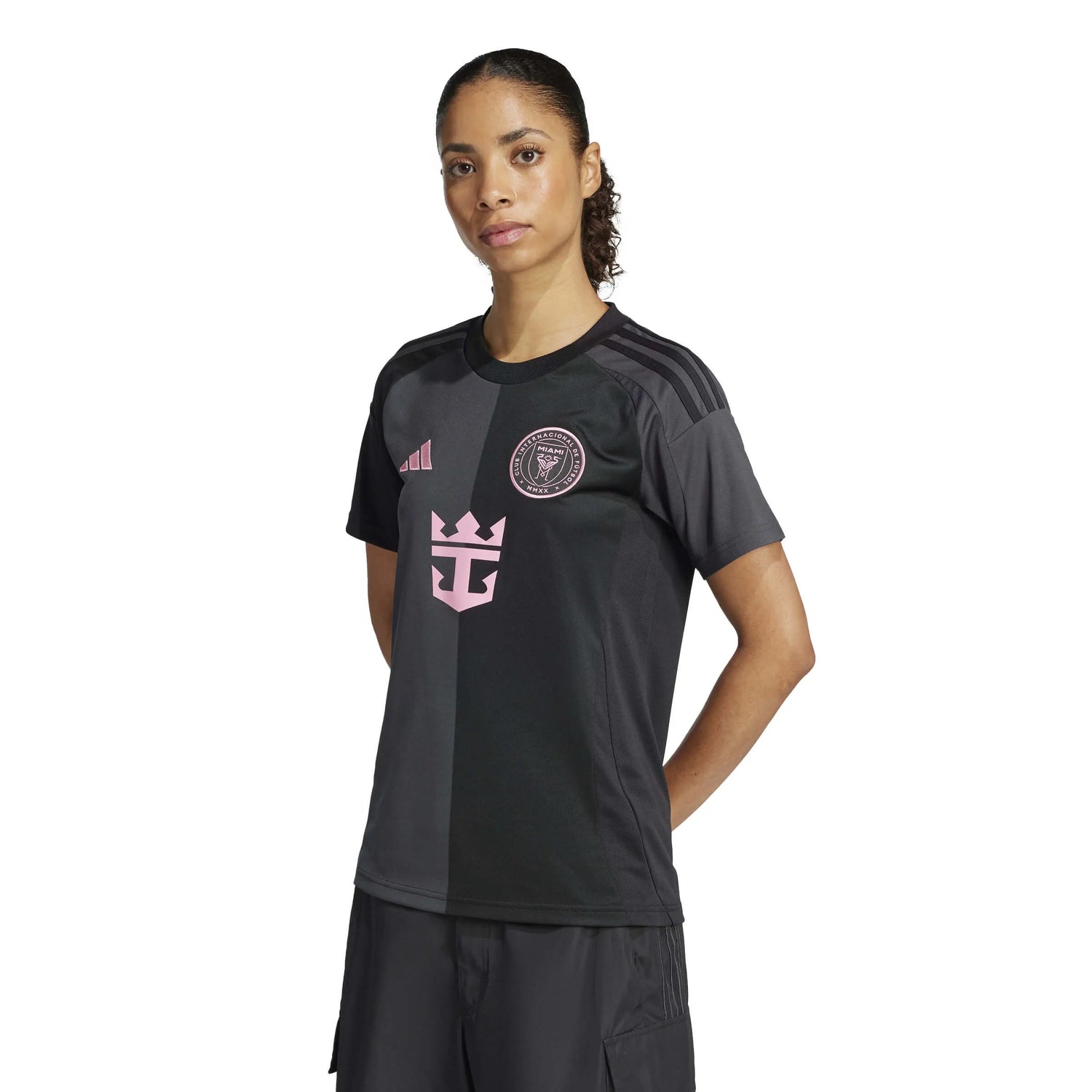 adidas 2025-26 Inter Miami Women's Stadium Away Jersey (Model - Front)