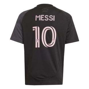 adidas 2025-26 Inter Miami Youth Messi #10 Stadium Away Jersey (Back)