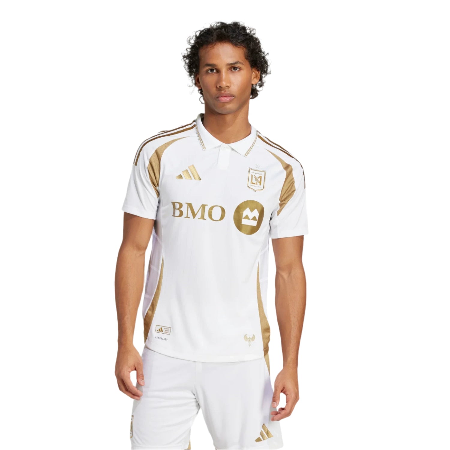 adidas 2025-26 LAFC Men's Authentic Away Jersey (Model - Front)