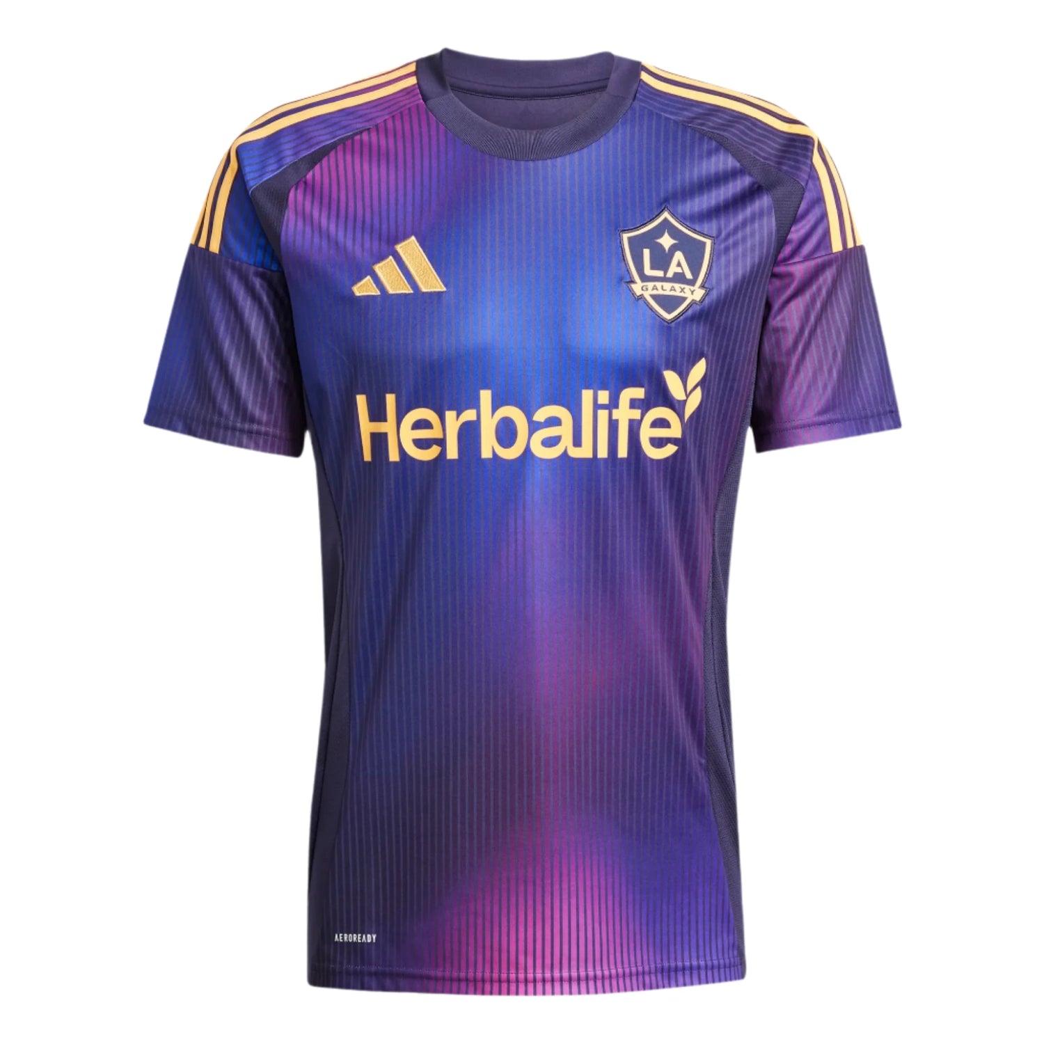 adidas 2025-26 LA Galaxy Men's Stadium Away Jersey (Front)