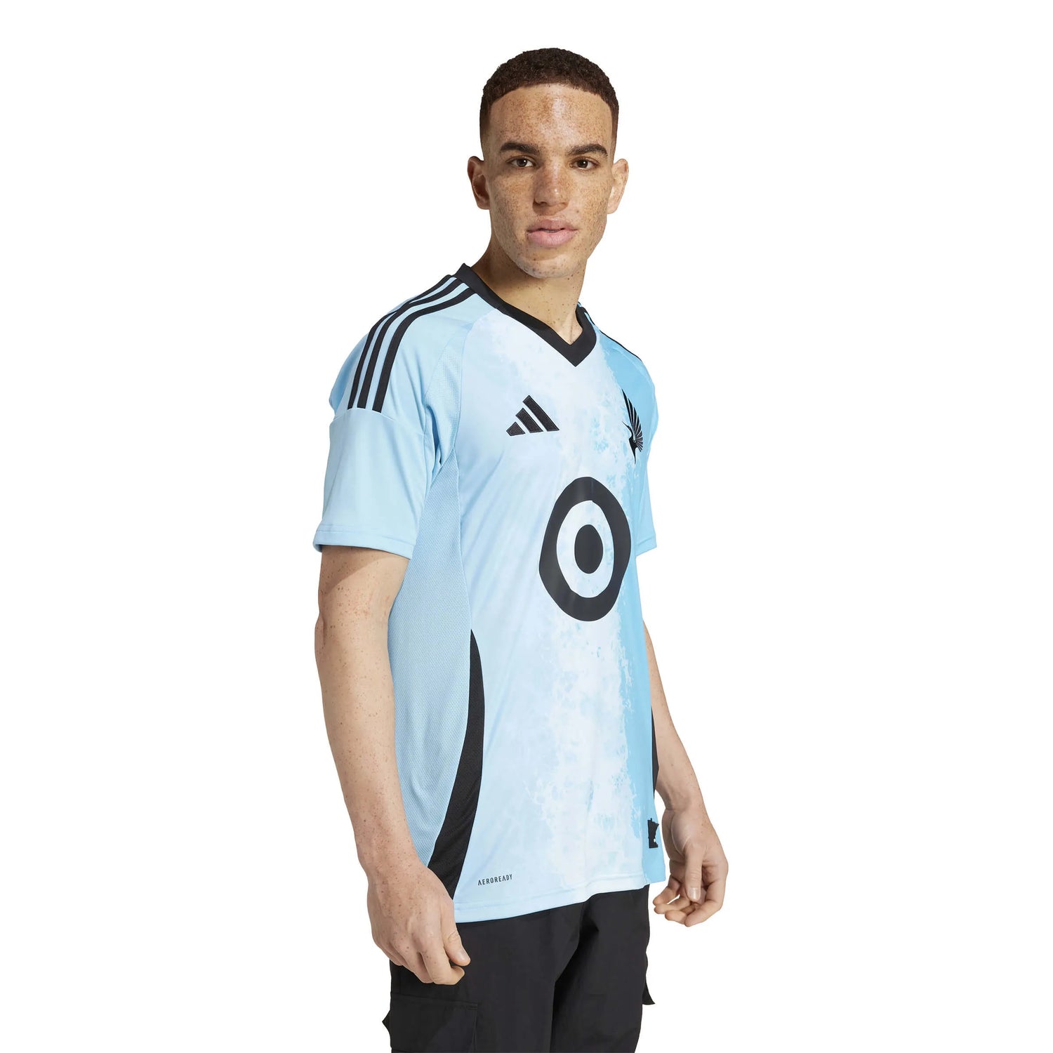 adidas 2025-26 Minnesota United Men's Stadium Away Soccer Jersey (Model - Side)