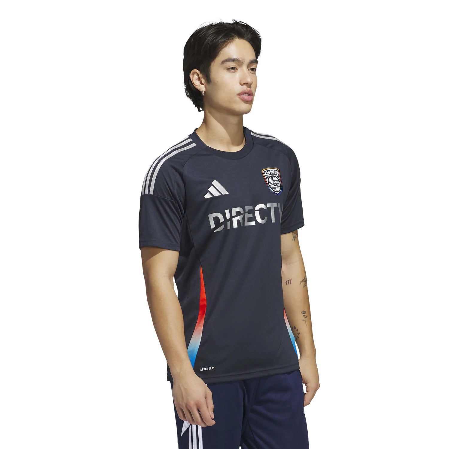 adidas 2025-26 San Diego Men's Stadium Home Jersey (Model - Side)