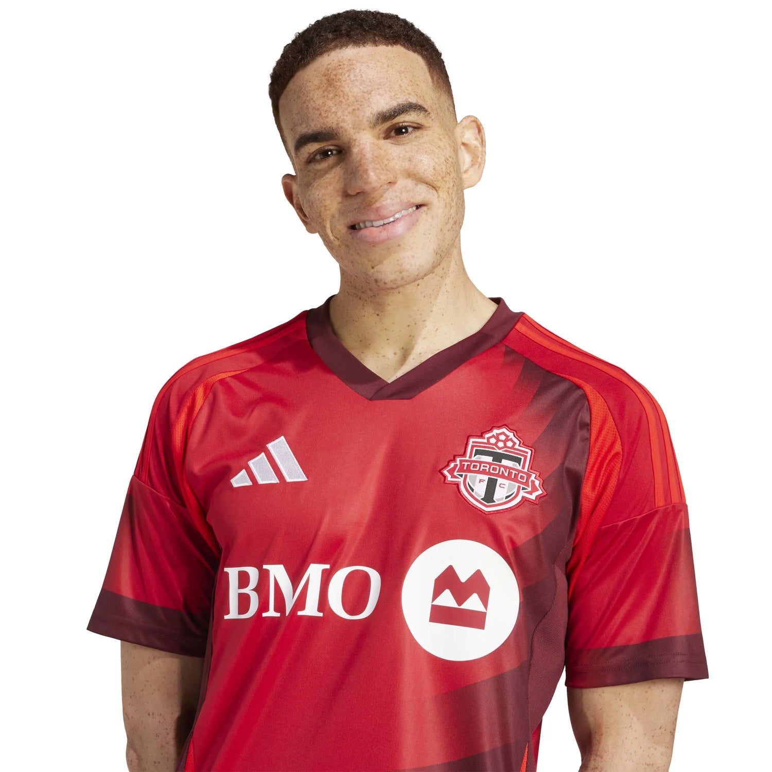 adidas 2025-26 Toronto FC Men's Stadium Home Soccer Jersey (Detail 1)