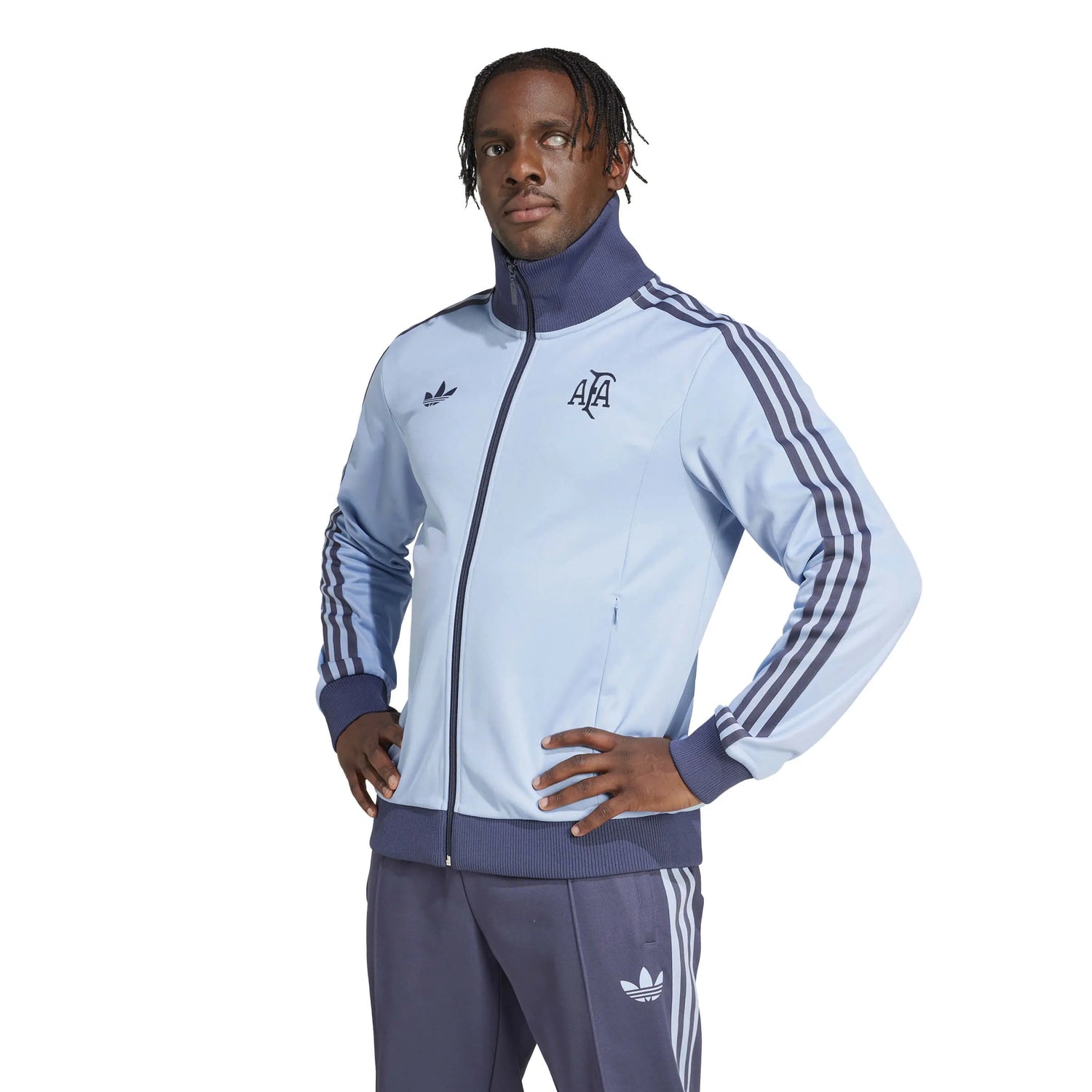 adidas 2025 Argentina Men's 50th Anniversary Track Top (Model - Front)