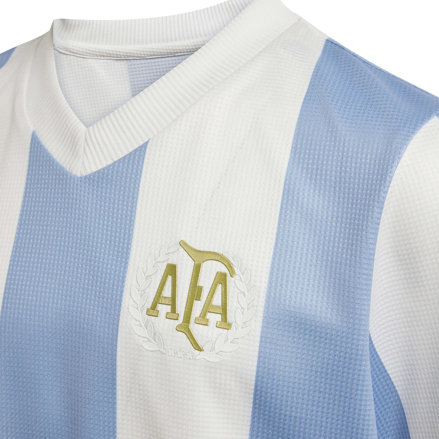 adidas 2025 Argentina Youth 50th Anniversary Stadium Jersey (Detail 1)