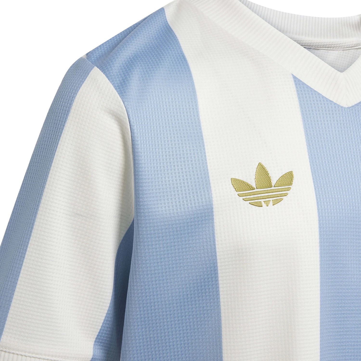 adidas 2025 Argentina Youth 50th Anniversary Stadium Jersey (Detail 2)