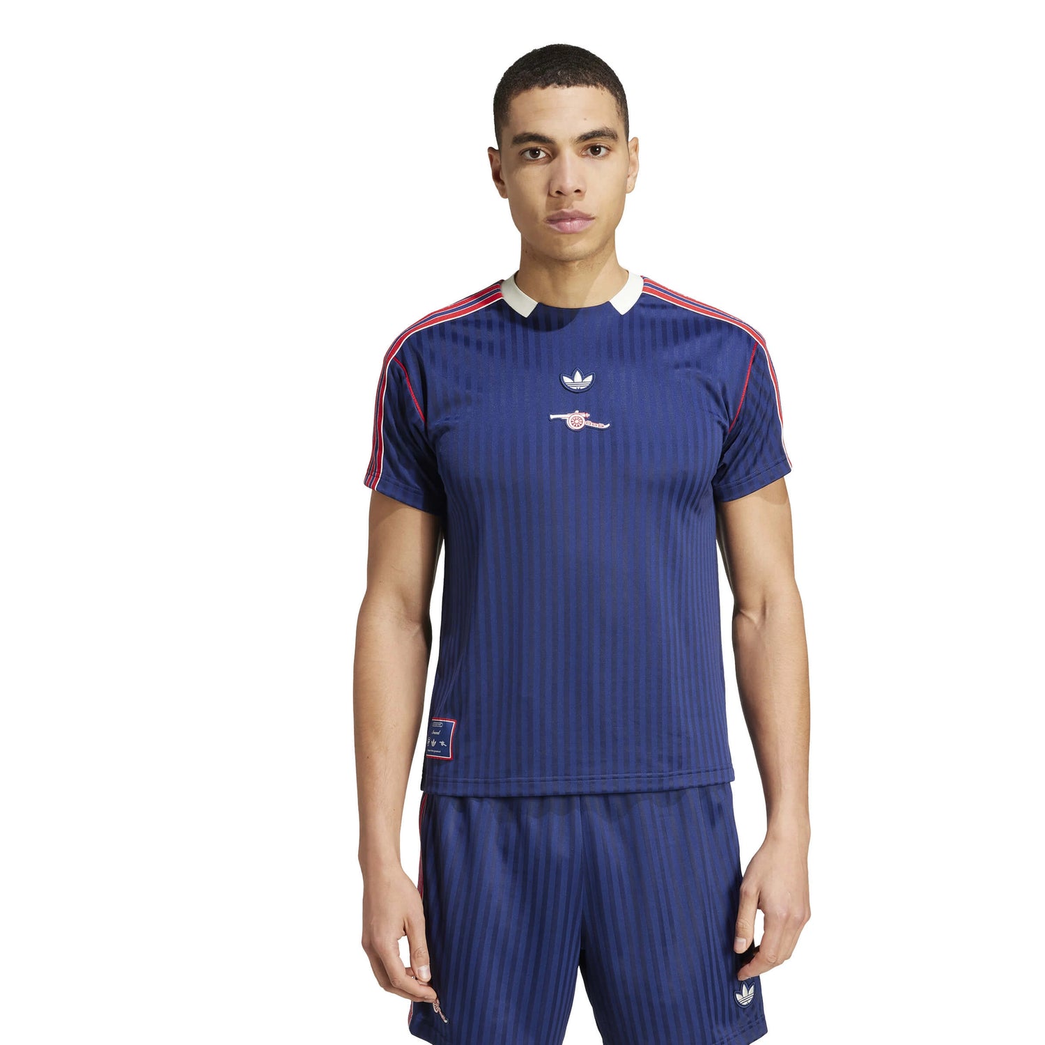 adidas 2025 Arsenal Men's Icon Soccer Jersey (Model - Front)