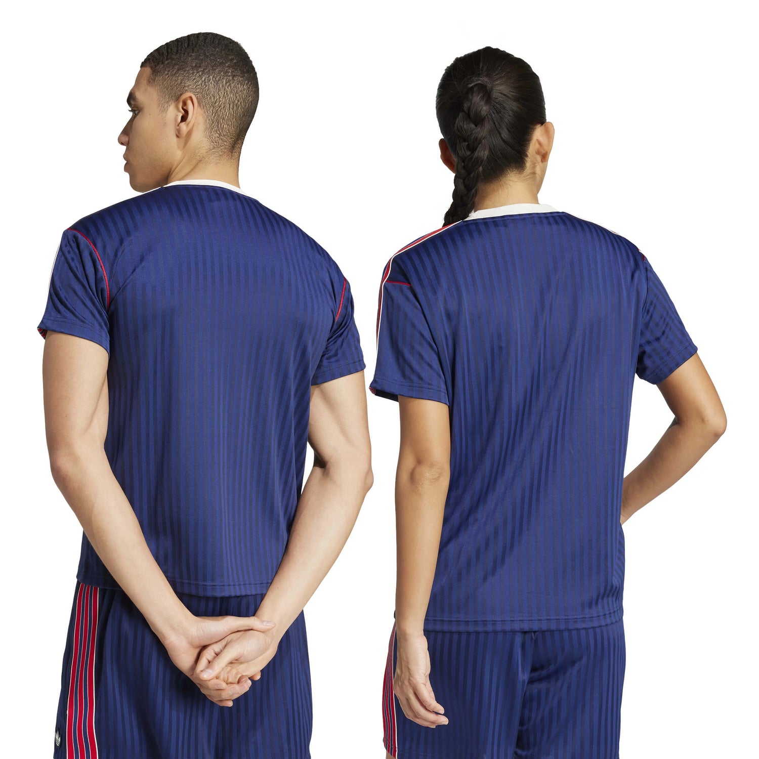 adidas 2025 Arsenal Men's Icon Soccer Jersey (Models - Back)