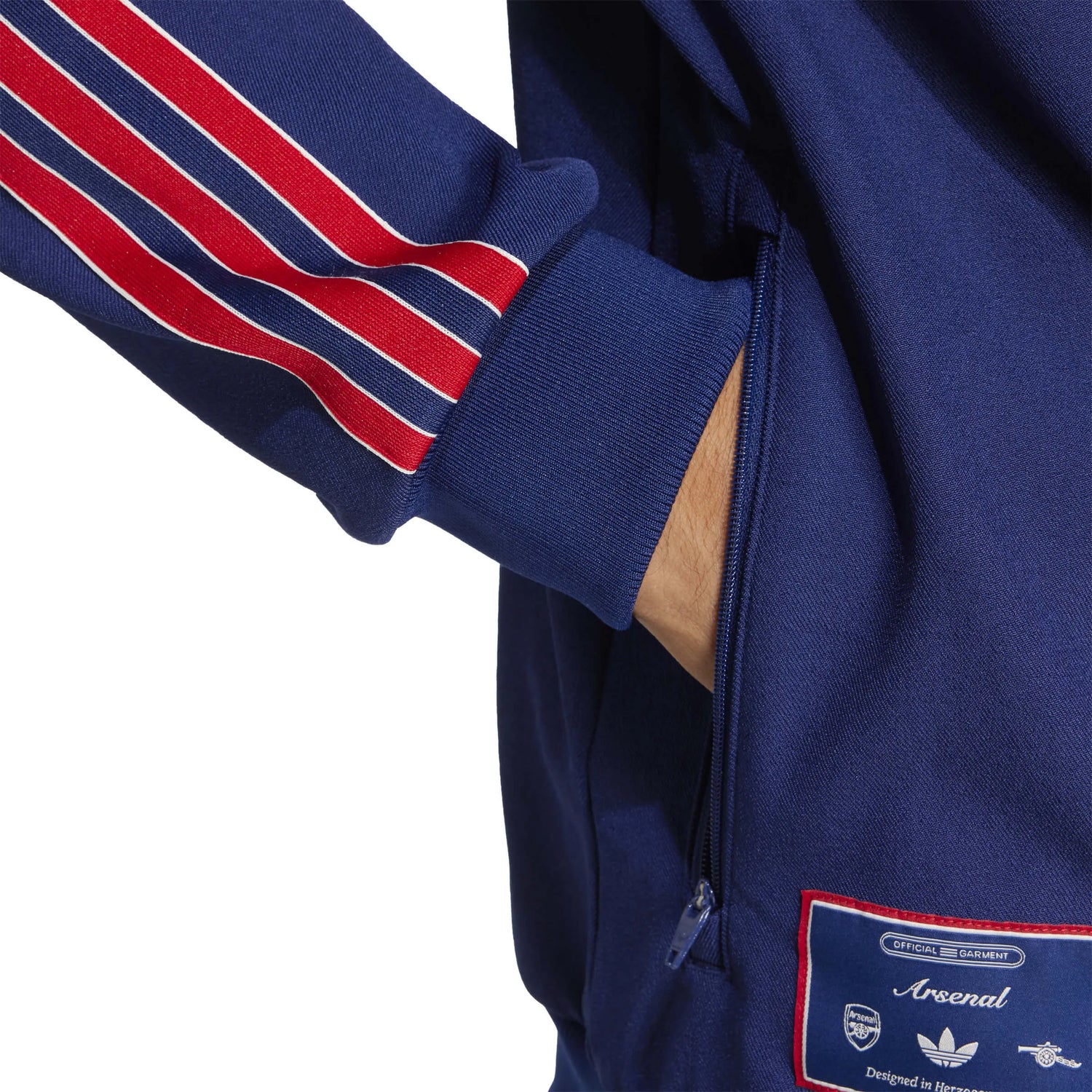 adidas 2025 Arsenal Men's Icons Track Top (Detail 2)