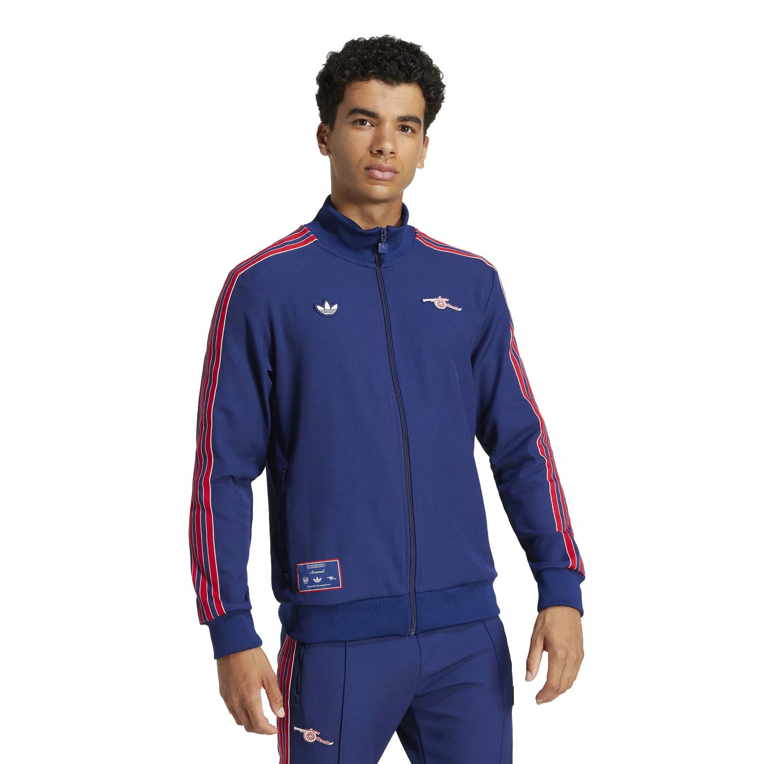 adidas 2025 Arsenal Men's Icons Track Top (Model - Side)