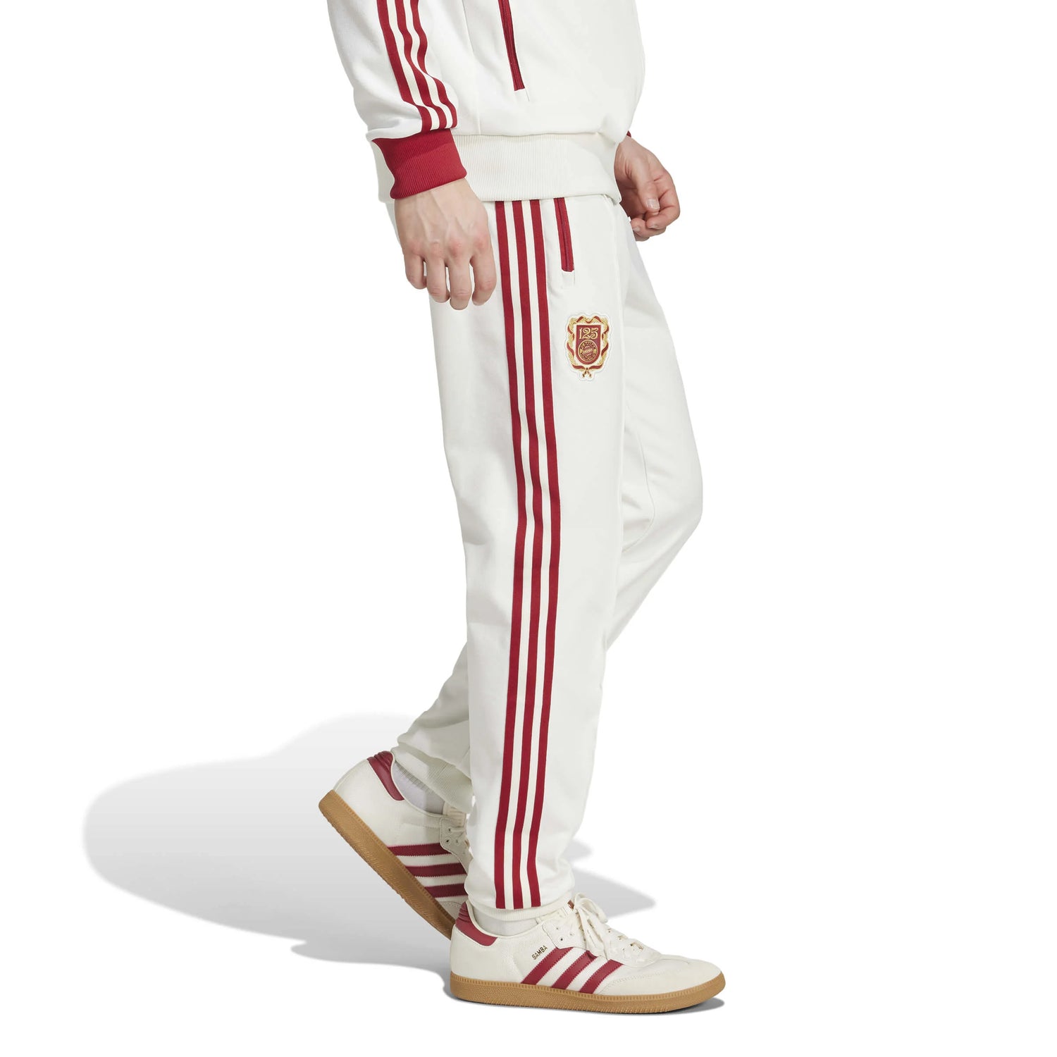 adidas 2025 Bayern Munich Men's Track Pants (Model - Side)