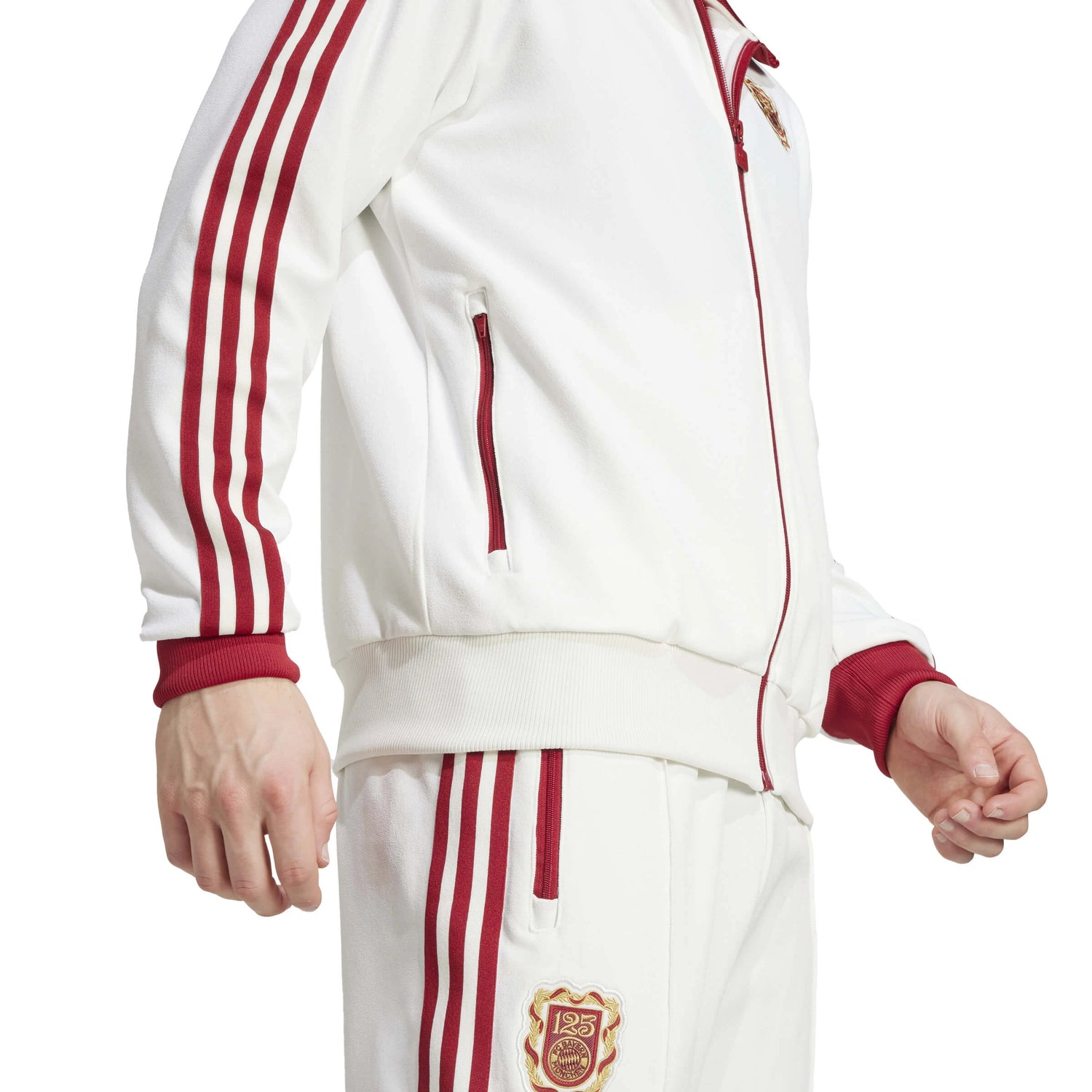 adidas 2025 Bayern Munich Men's Track Top (Detail 2)