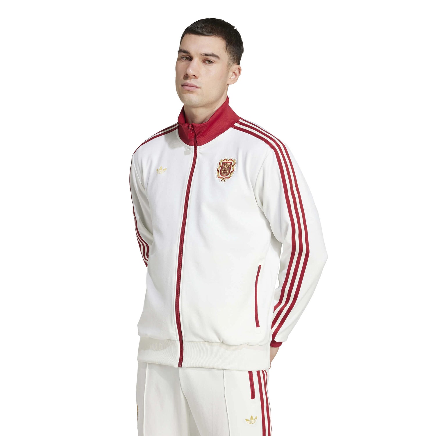 adidas 2025 Bayern Munich Men's Track Top (Model - Front)