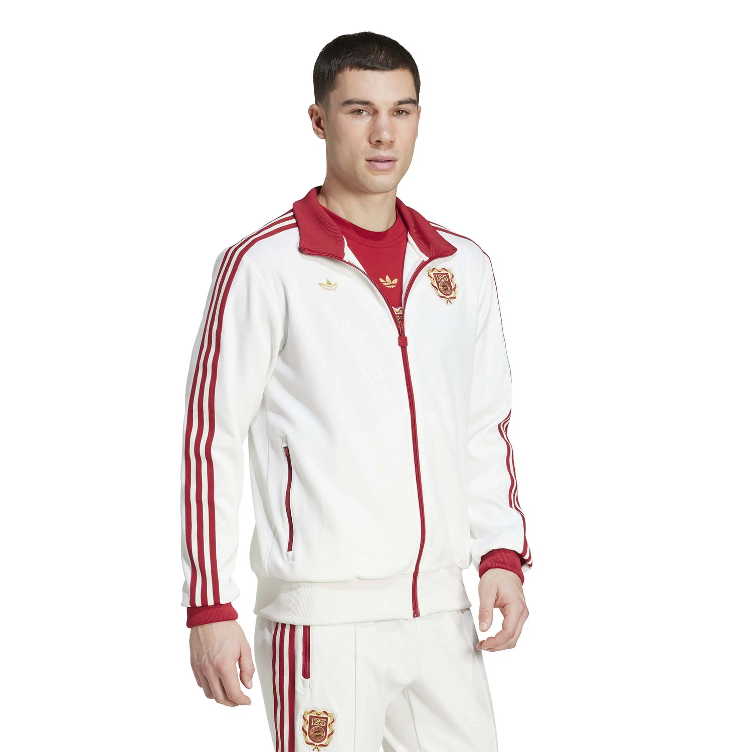 adidas 2025 Bayern Munich Men's Track Top (Model - Side)