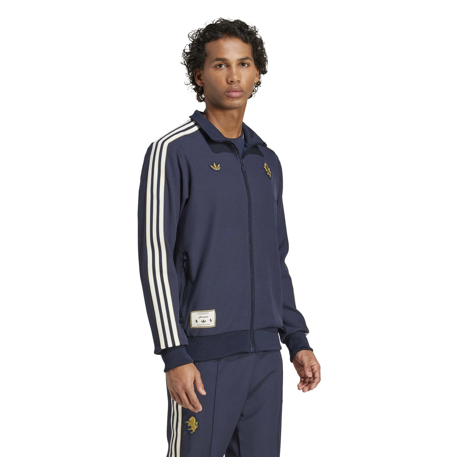 adidas 2025 Juventus Men's Icon Track Top (Model - Side)