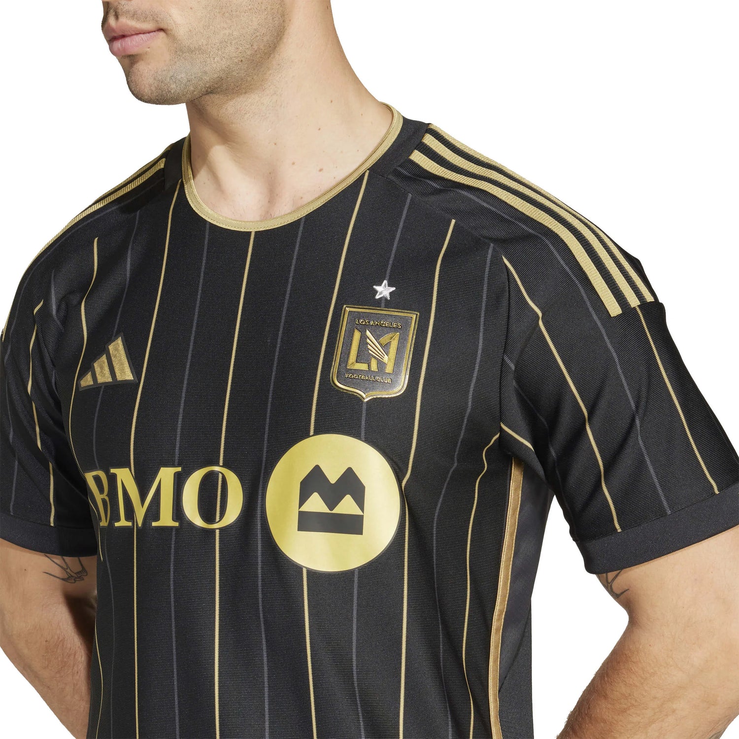 adidas 2025 LAFC Men's Authentic Home Jersey (Detail 1)