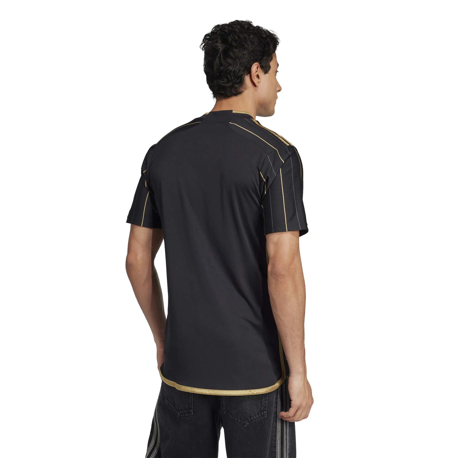 adidas 2025 LAFC Men's Stadium Home Jersey (Model - Back)