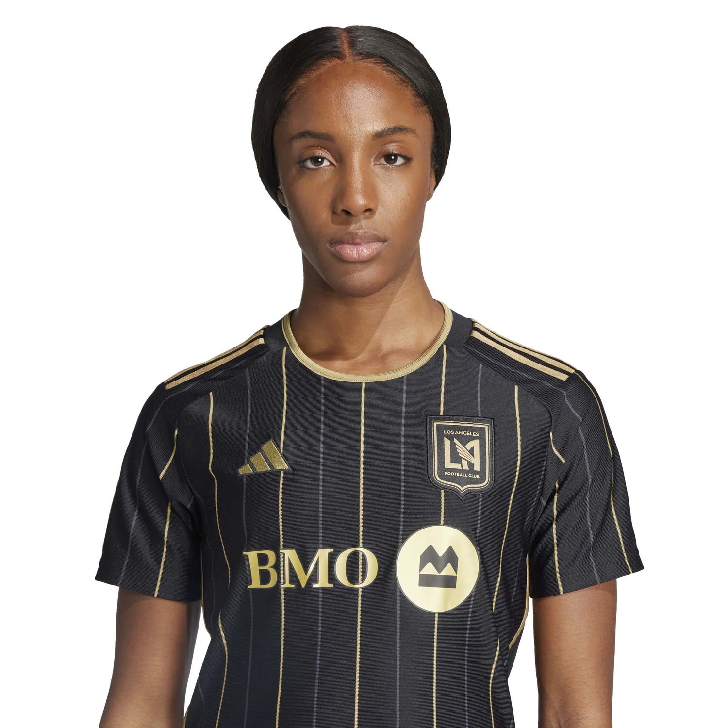 adidas 2025 LAFC Women's Stadium Home Jersey (Detail 1)