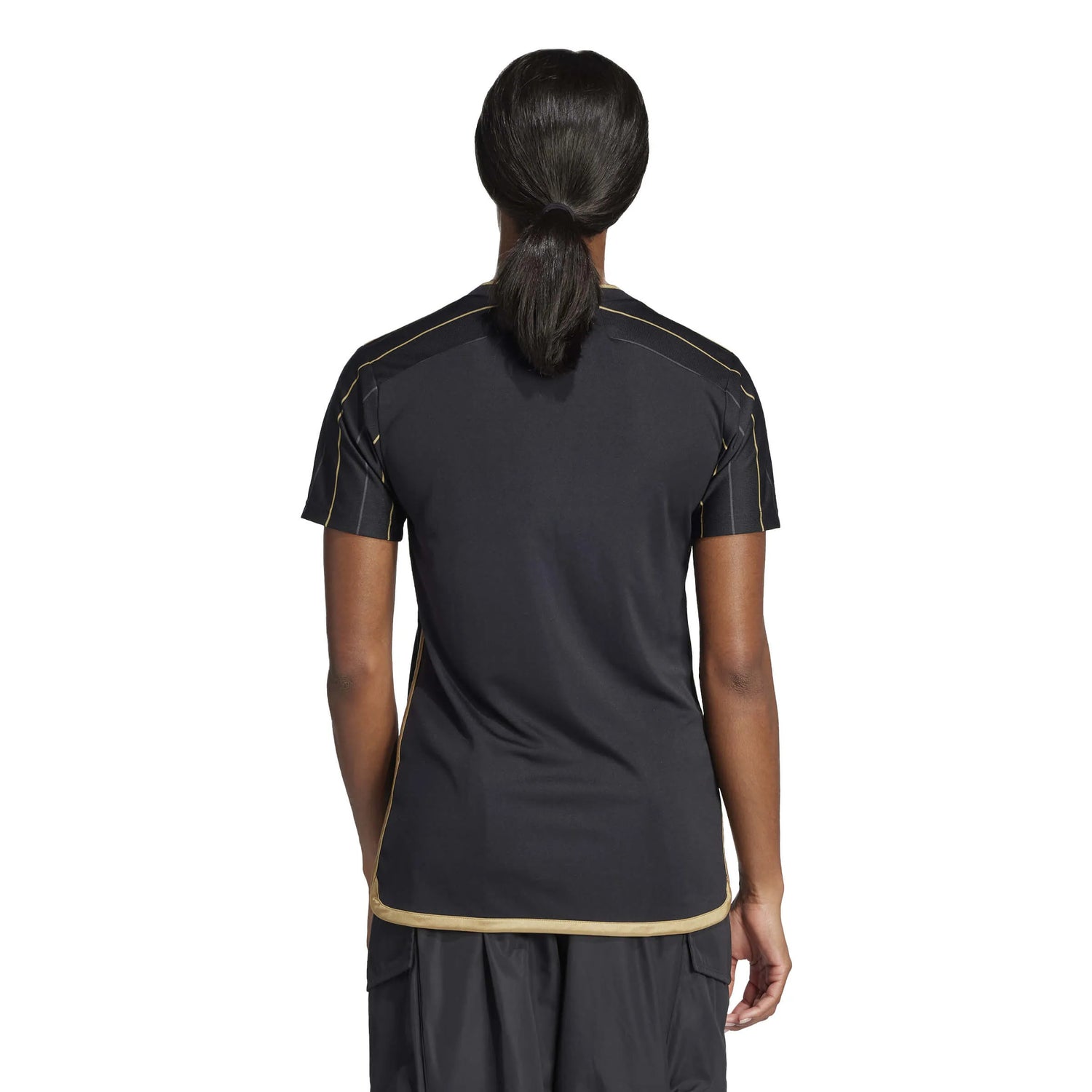 adidas 2025 LAFC Women's Stadium Home Jersey (Model - Back