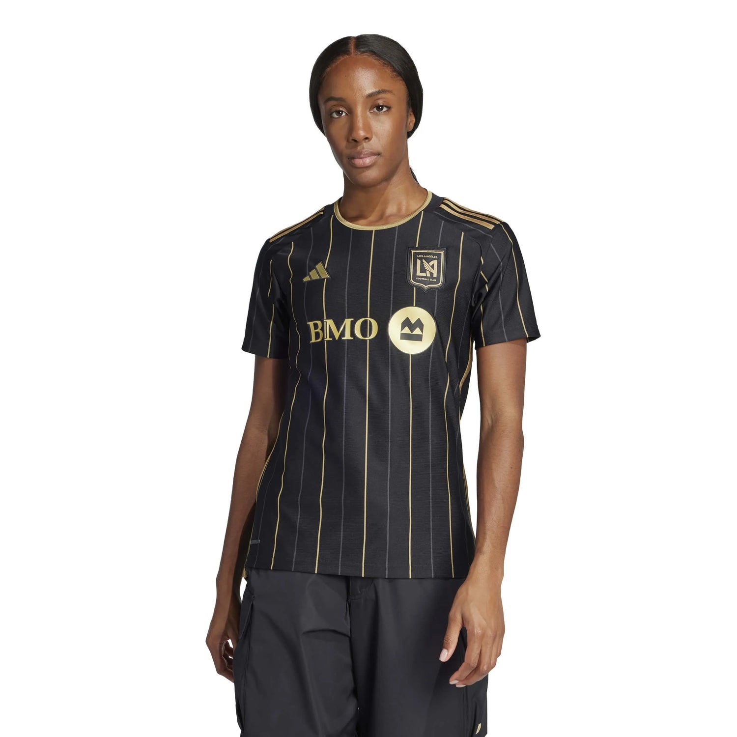 adidas 2025 LAFC Women's Stadium Home Jersey (Model - Front)