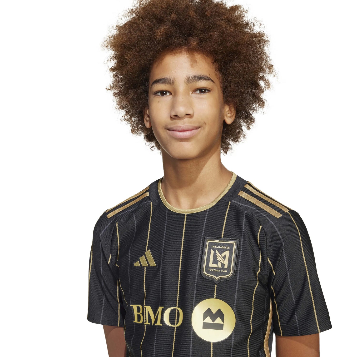 adidas 2025 LAFC Youth Stadium Home Jersey (Detail 1)