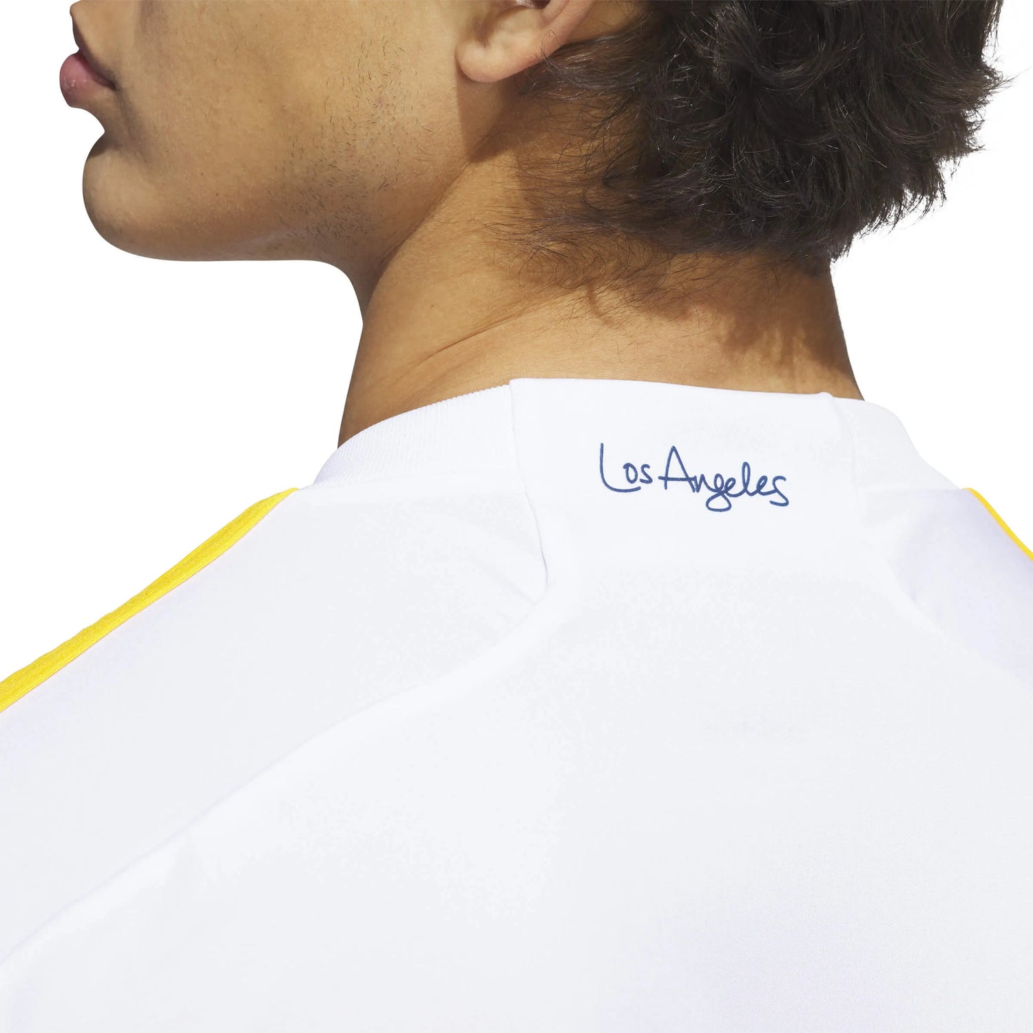 adidas 2025 LA Galaxy Men's Stadium Home Jersey (Detail 2)