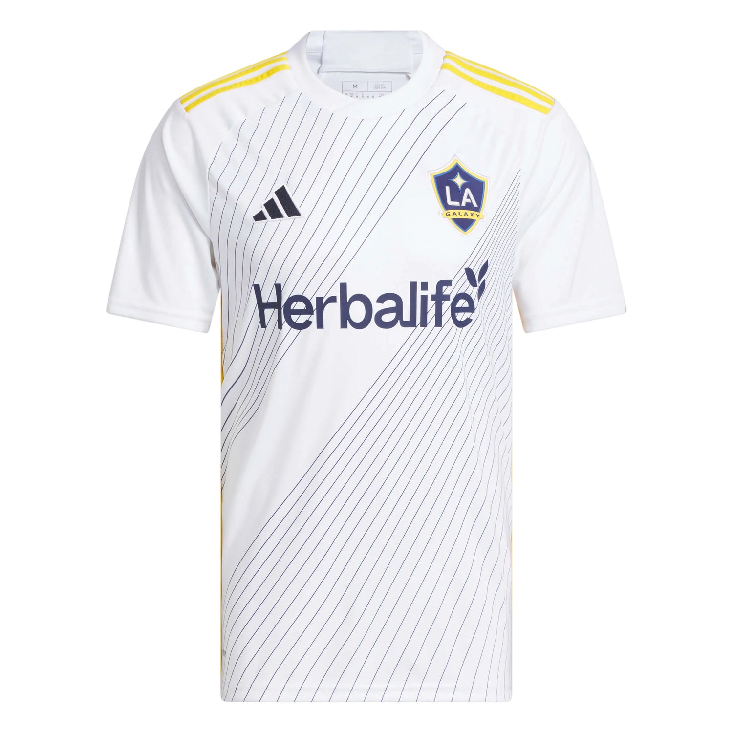 adidas 2025 LA Galaxy Men's Stadium Home Jersey (Front)