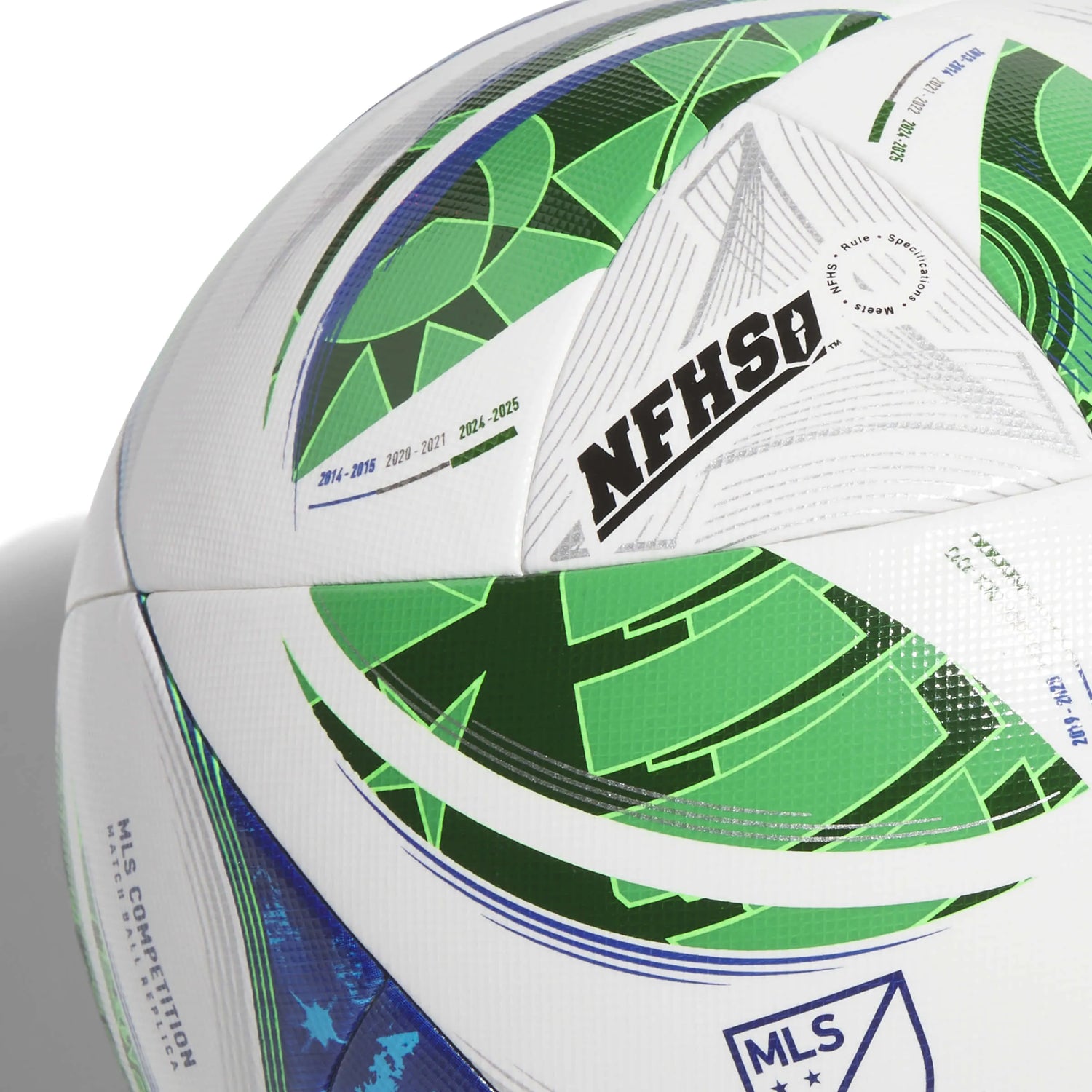 adidas 2025 MLS Competition NFHS Ball (Detail 1)