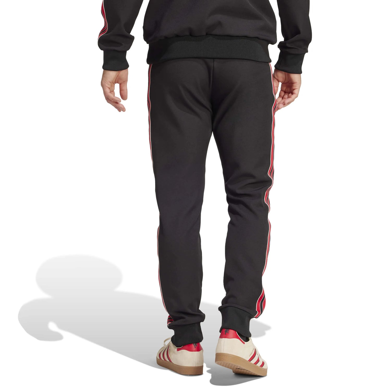 adidas 2025 Manchester United Men's Icon's Track Pants (Model - Back)