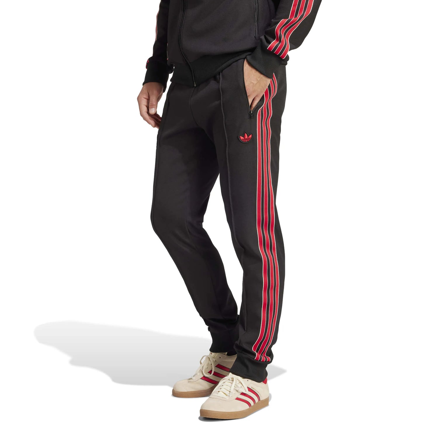 adidas 2025 Manchester United Men's Icon's Track Pants (Model - Front)