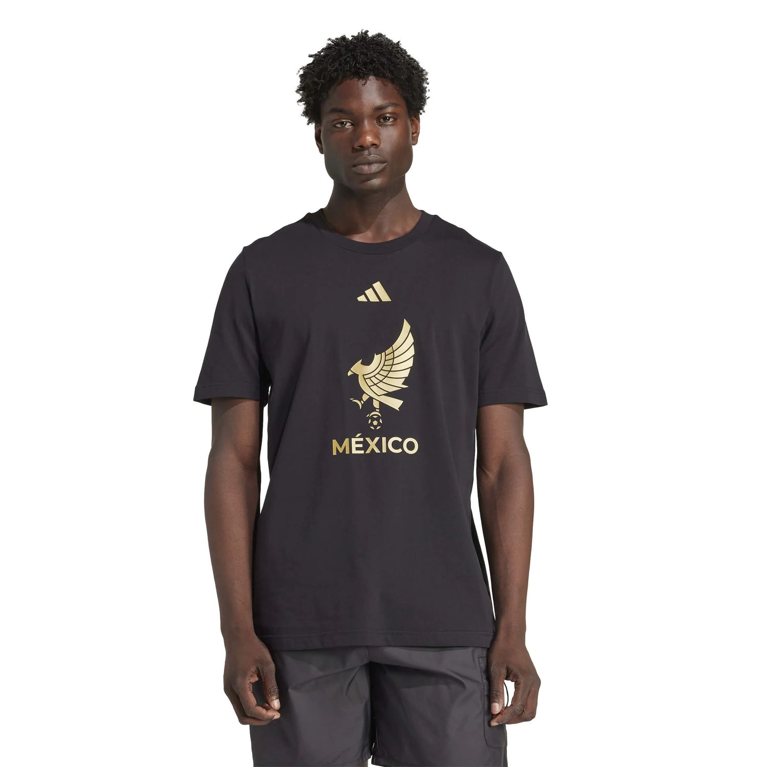 adidas 2025 Mexico Men's DNA Tee (Model - Front)