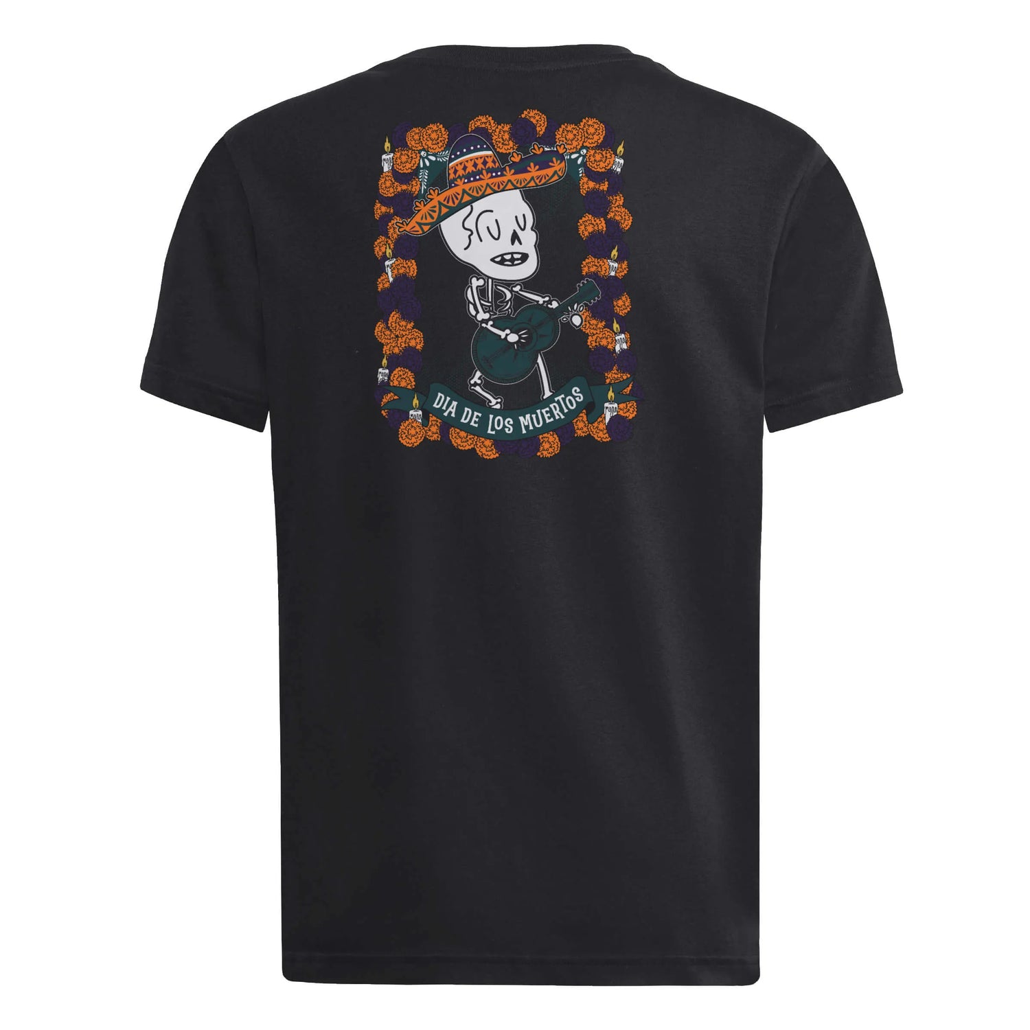 adidas 2025 Mexico Youth Dia De Los Muertos Fresh Tee (Back)