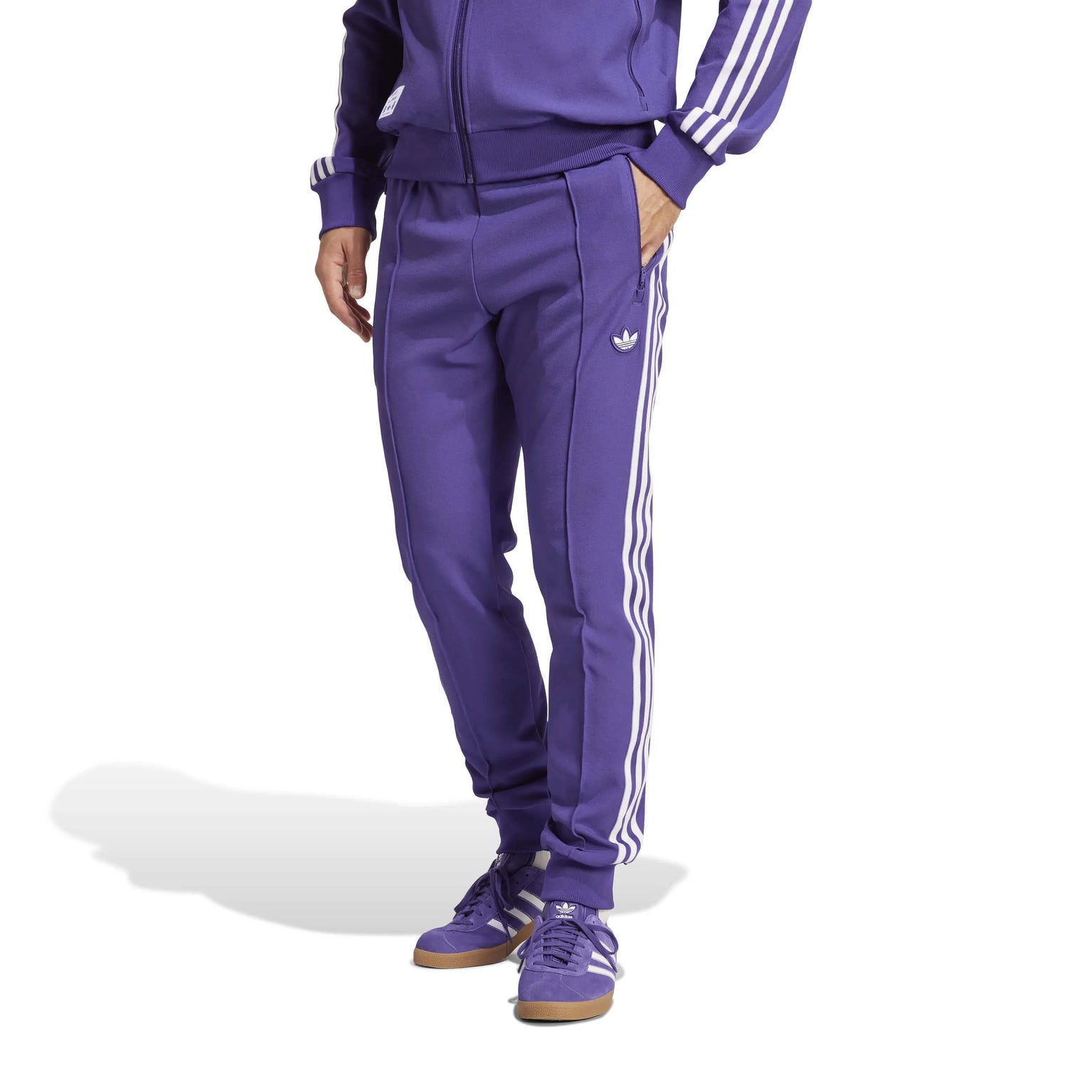 adidas 2025 Real Madrid Men's Icons Track Pants (Model - Front)