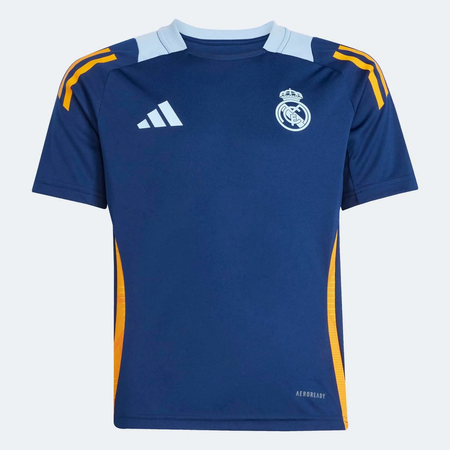 adidas 2025 Real Madrid Youth Training Jersey (Front)