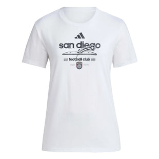 adidas 2025 San Diego Women's Pre-Game Tee (Front)