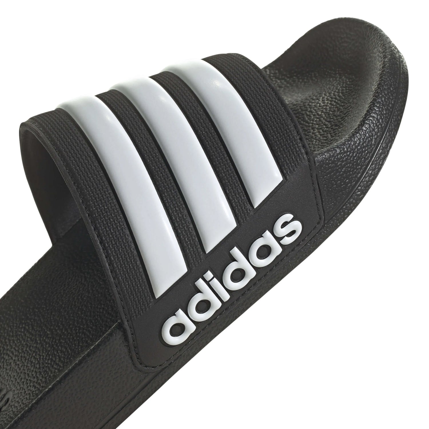 adidas Adilette Shower Slides Core Black - Cloud White - Core Black (Detail 1)