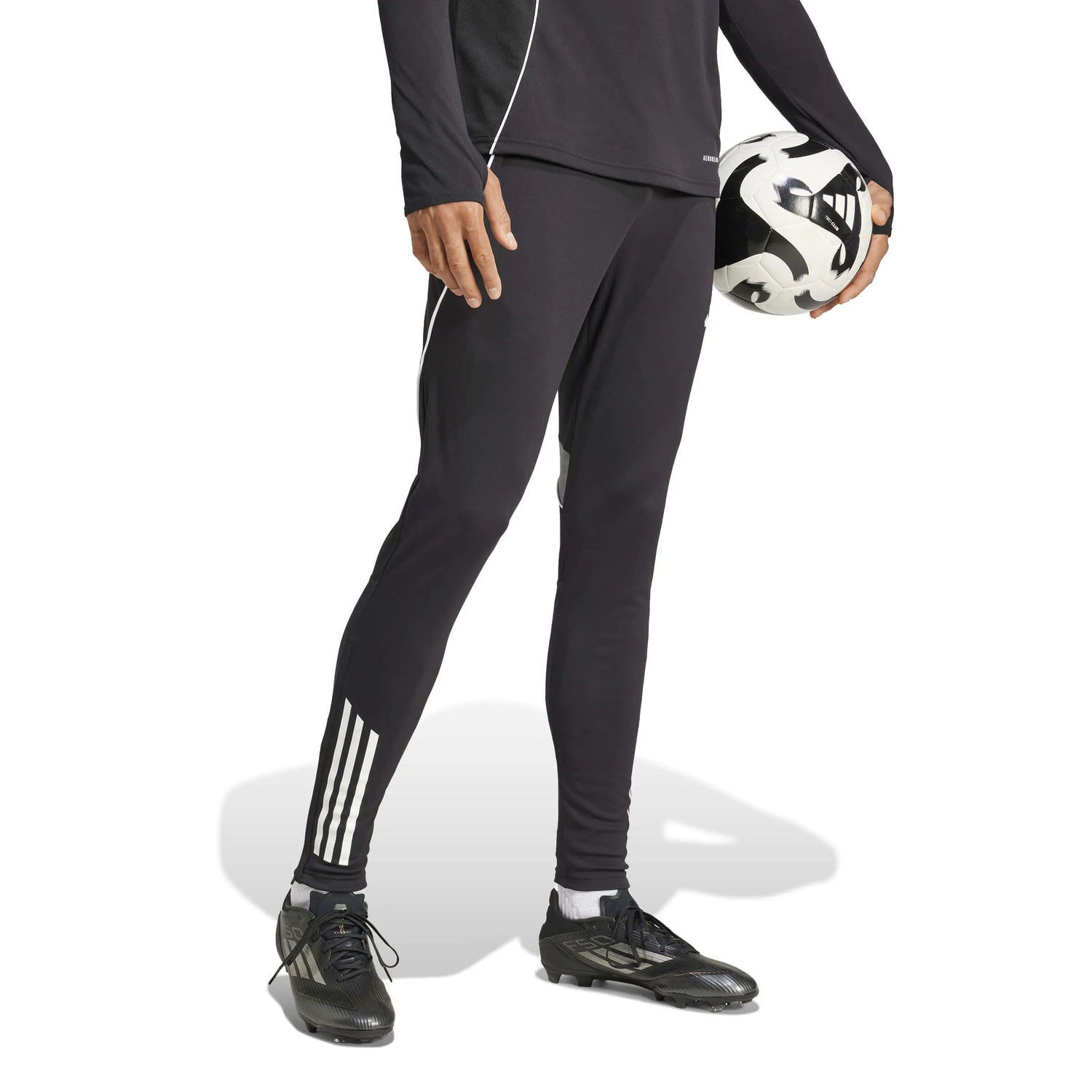 adidas Men's Tiro25C Training Pants Black (Model - Side)