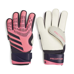 adidas Predator GL Match FS Goalkeeper Gloves Turbo - Aurora Black - Turbo (Pair)