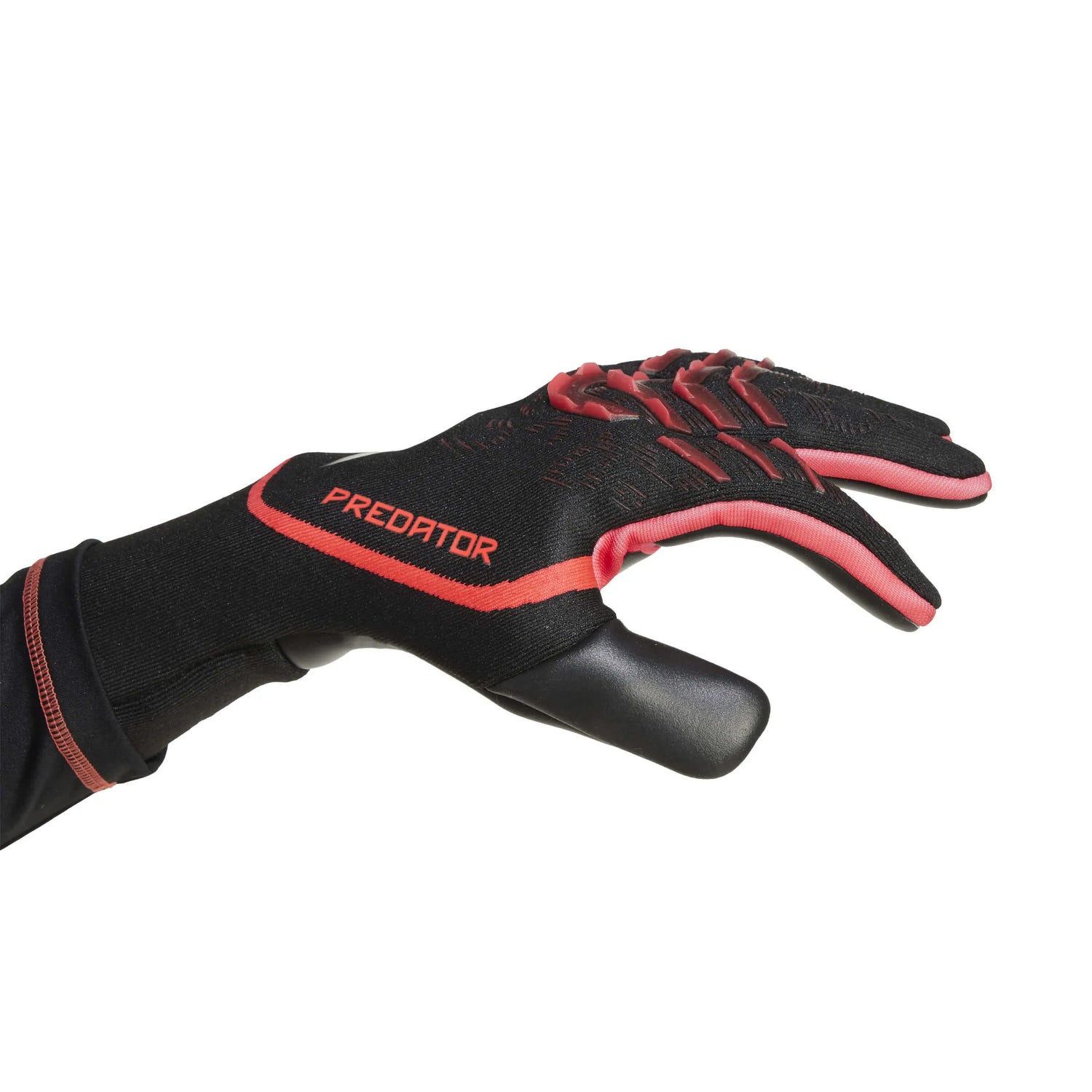 adidas Predator GL Pro Goalkeeper Gloves Black / Black / Lucid Red (Single - Side)