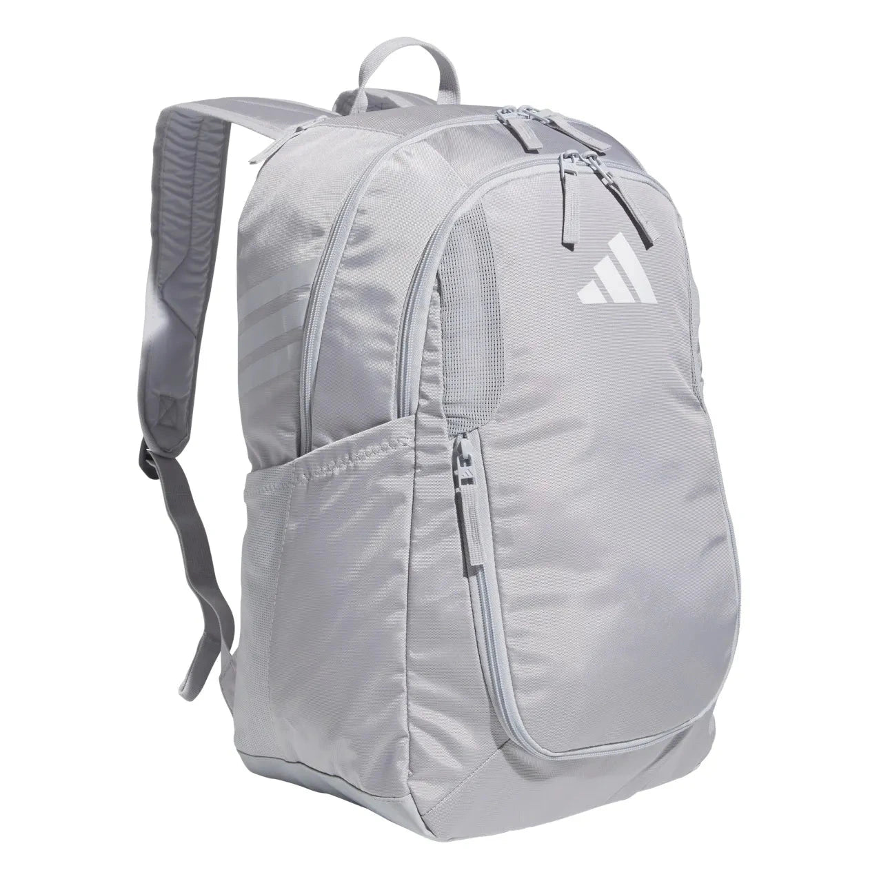 adidas Stadium 4 Backpack Light Grey (Front)