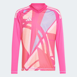 adidas T24 C Long-Sleeve Goalkeeper Youth Jersey Magenta (Front)