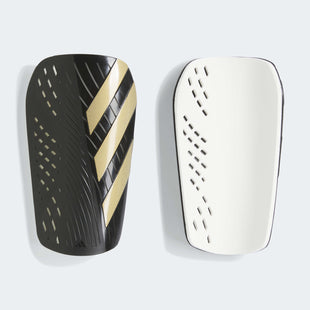 adidas Tiro Club Shin Guards Black - Gold Metallic (Pair)