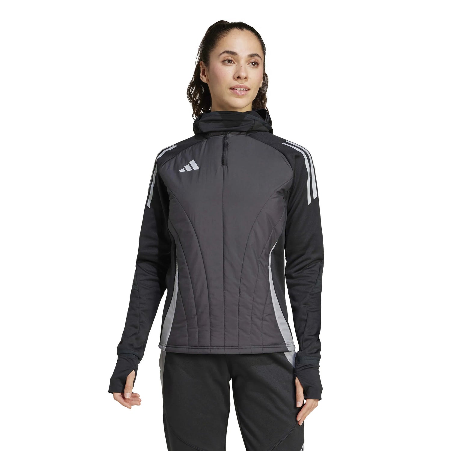 adidas Women's Tiro 24 Competition Winterized Top (Model - Front)