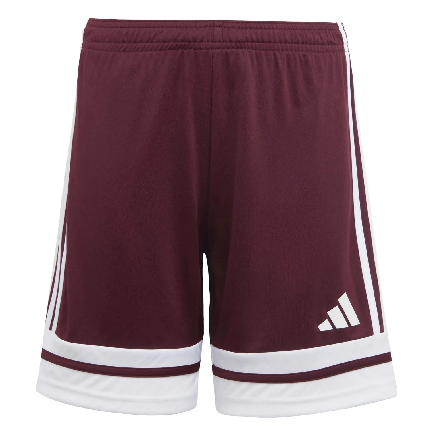 adidas Squadra 25 Youth Shorts Maroon (Front)